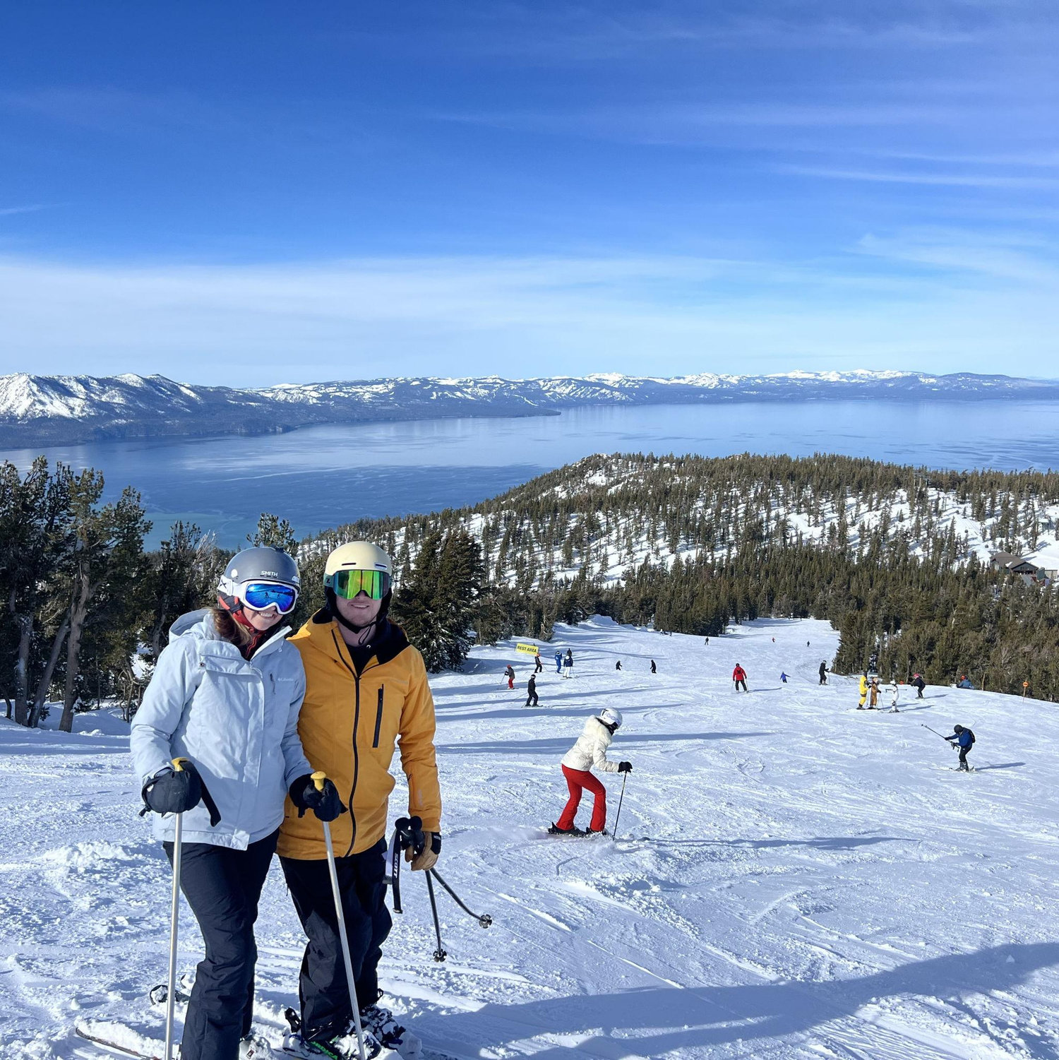 Skiing in Tahoe