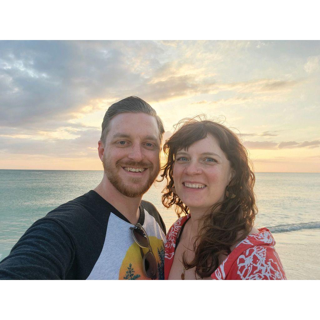 Cassie loved introducing Todd to beaches in her hometown.