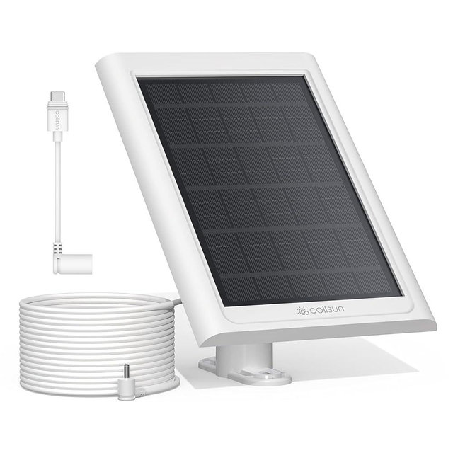 2 Pack - Solar Panel for Security Camera,Solar Charger for Ring Stick Up Cam Battery/Pro&Ring Spotlight Cam Battery/Plus/Pro, IP68 Waterproof 180° Adjustable Bracket 13FT Cable