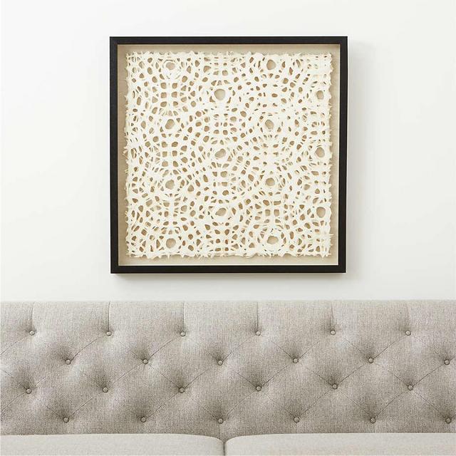 Natural Circles Paper Wall Art