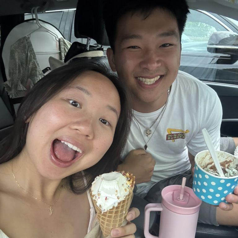 Ice cream... duh!