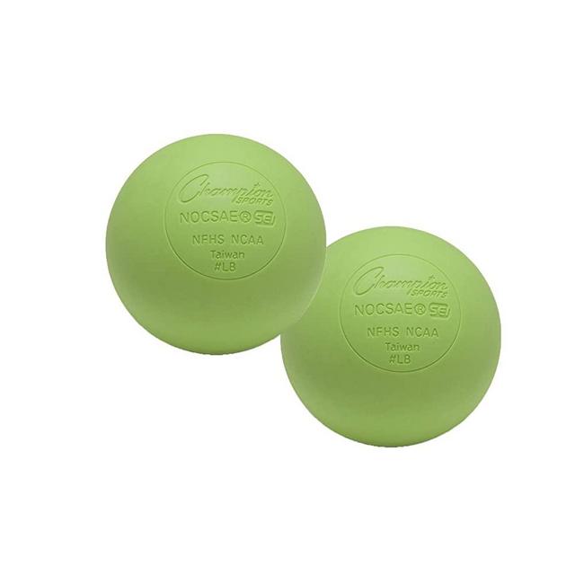Champion Sports Official Lacrosse Balls - Multiple Colors in Packs of 1, 2, 3, 6, and 12