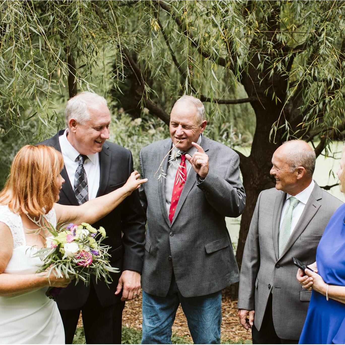 Terri, Steve, Scott Paul and Debra
Scott acting like hillbilly
