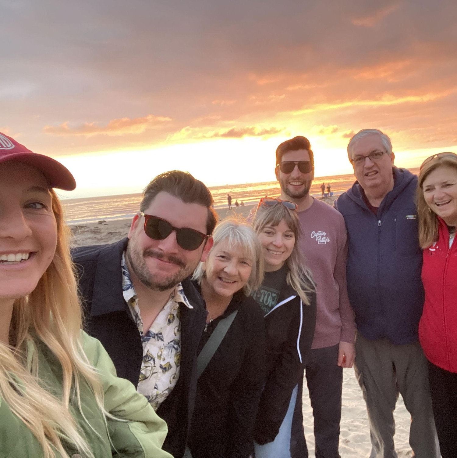 Santa Barbara visit with the Sanders