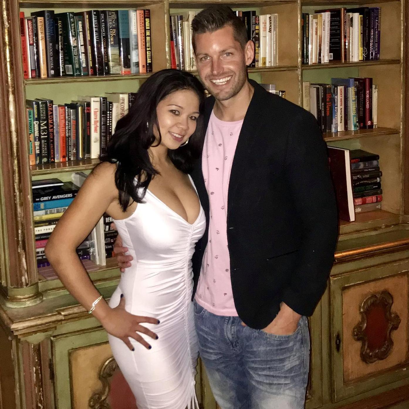 Our first, and one of many, fine dining experiences together