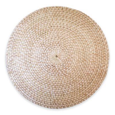 Rattan Round Placemat in Natural