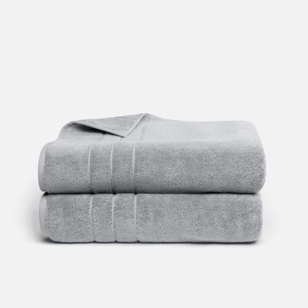 Super-Plush Turkish Cotton Bath Sheets - Smoke