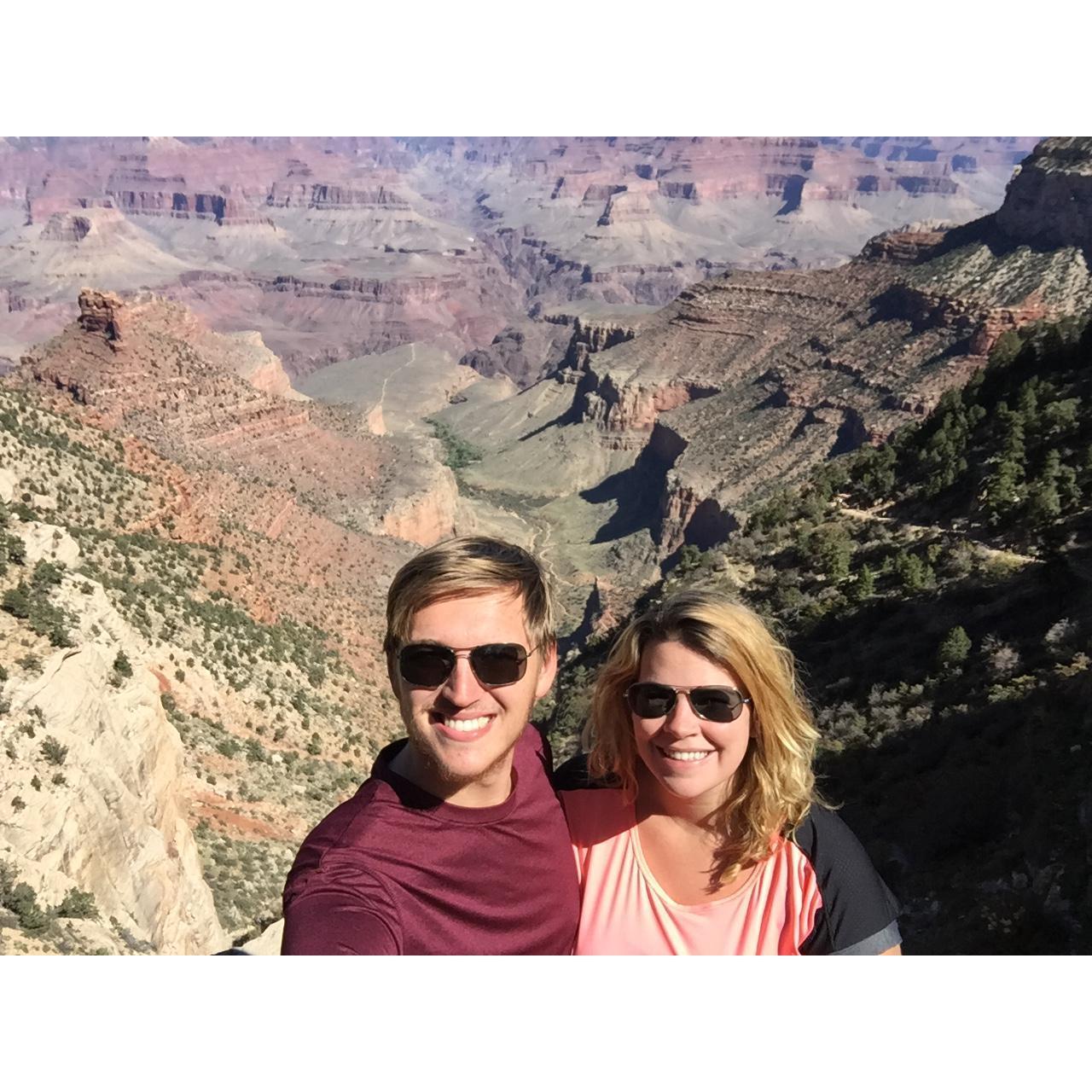 10/15/2016:  Hiking Grand Canyon