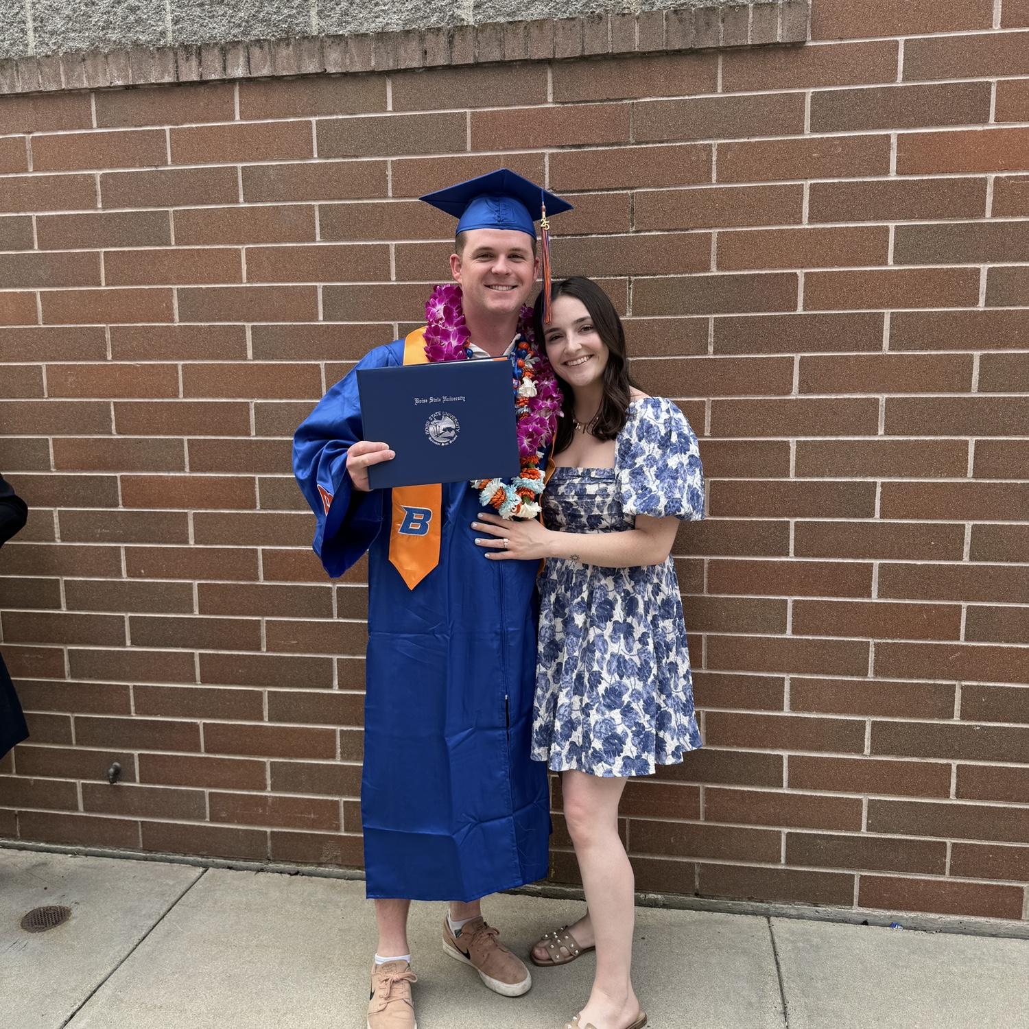 Shawn’s college graduation from Boise State, May 2025