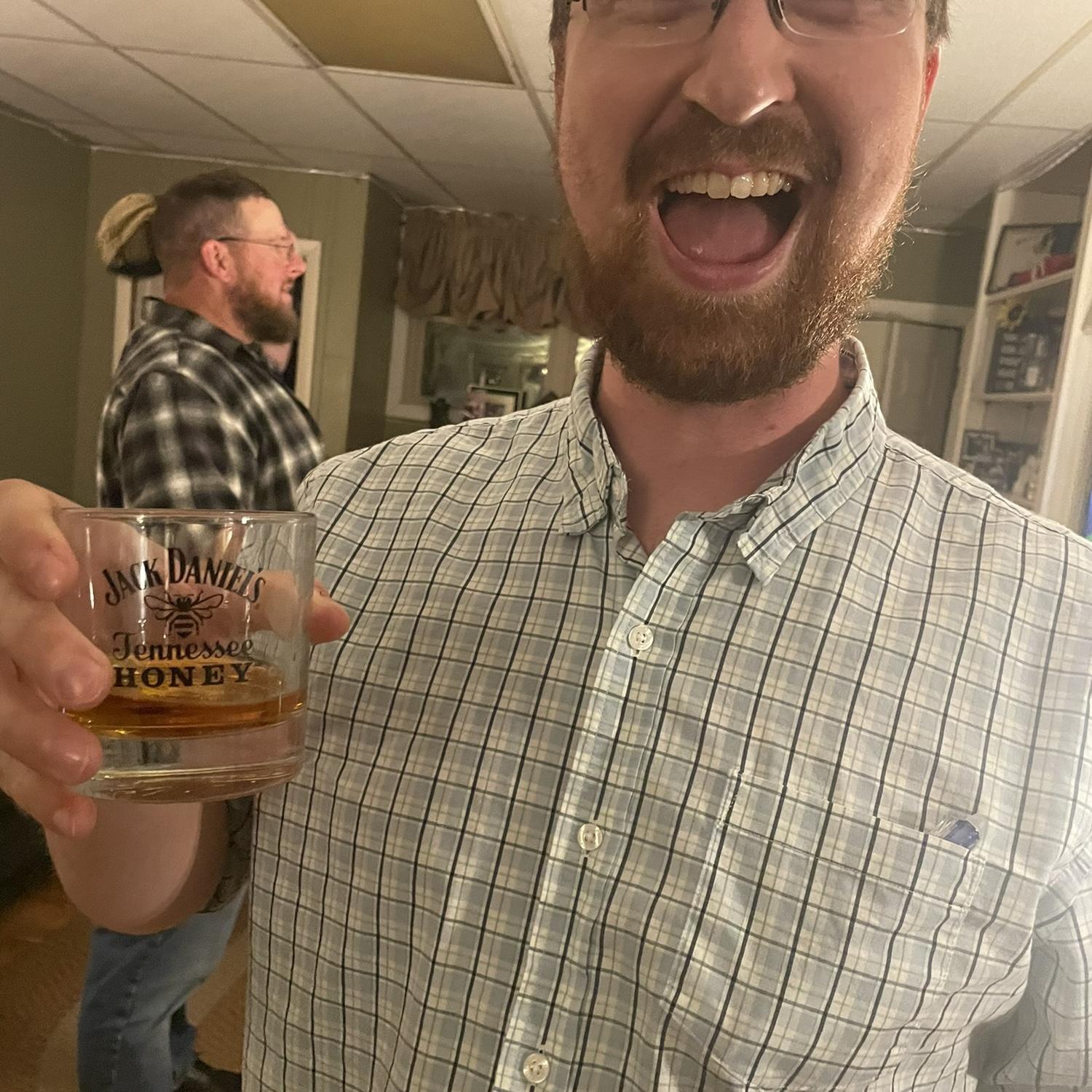 Spencer’s 25th birthday! Raise a glass 🥃