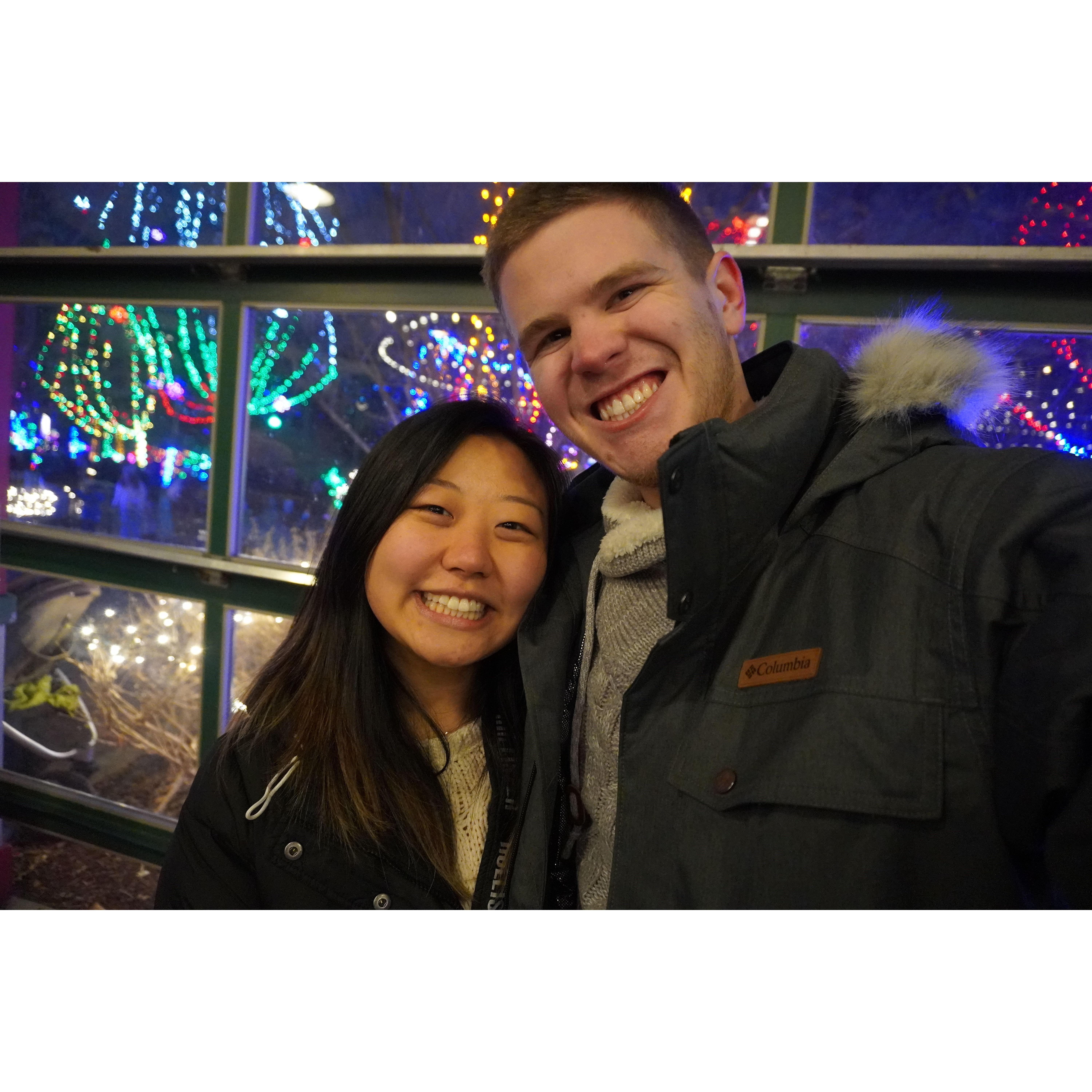 Columbus Zoo Lights!