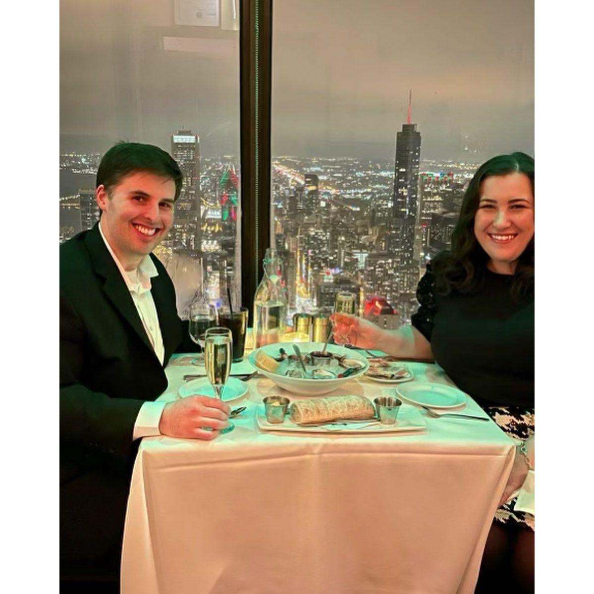 One of our favorite activities is trying out restaurants in the city!