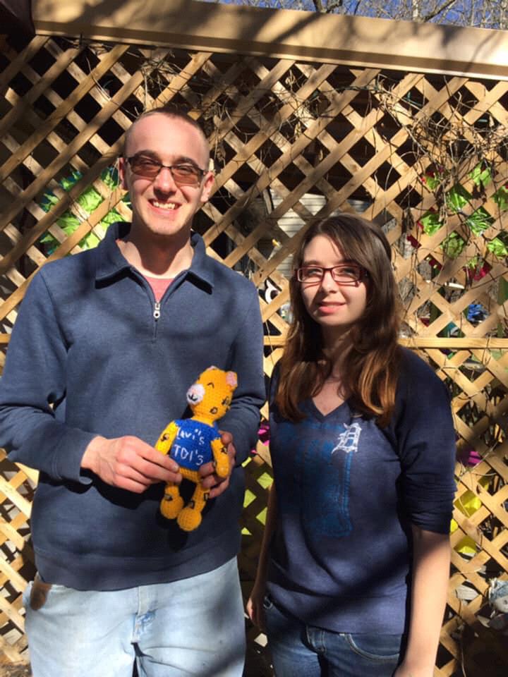 Our first picture together.