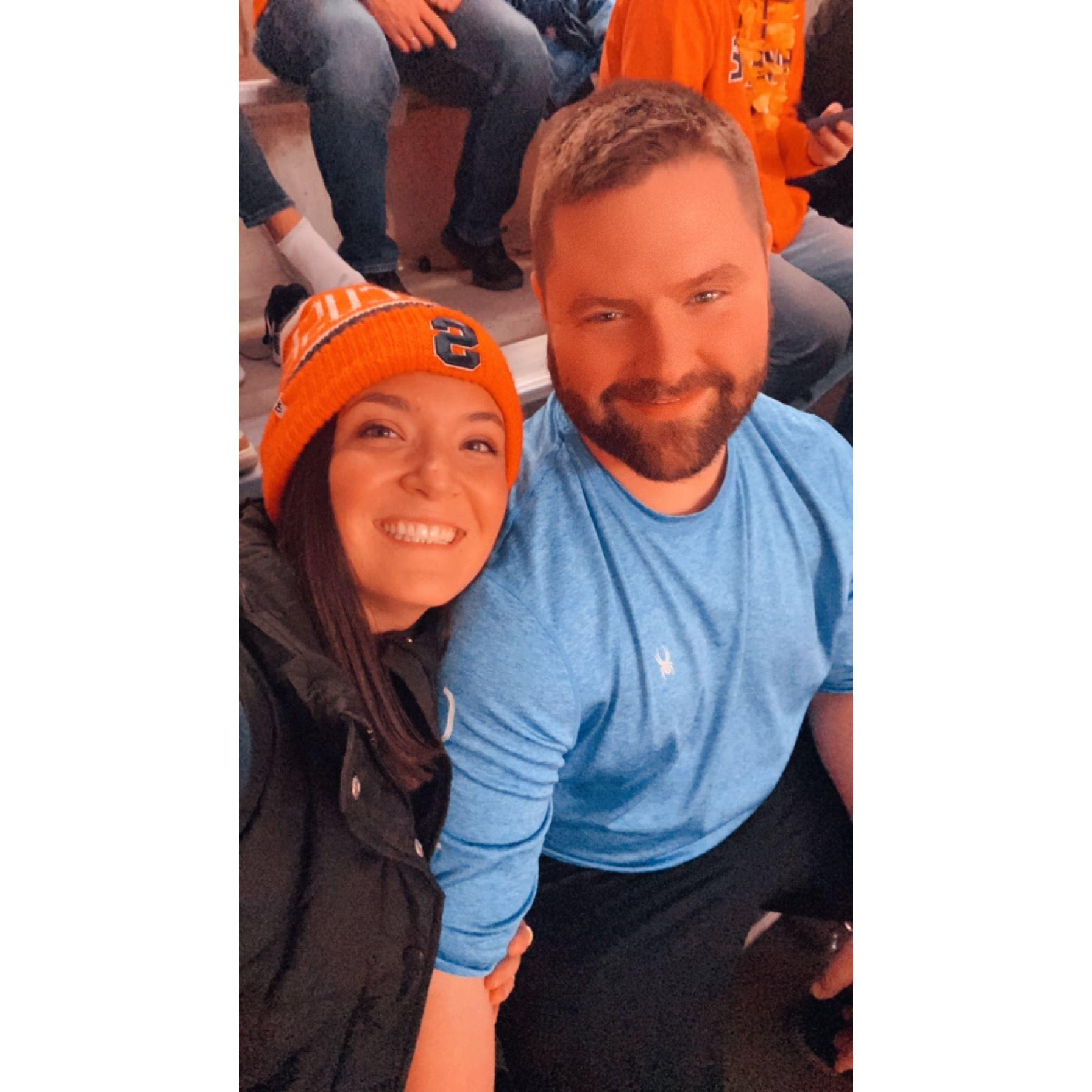 The night before Jake proposed!