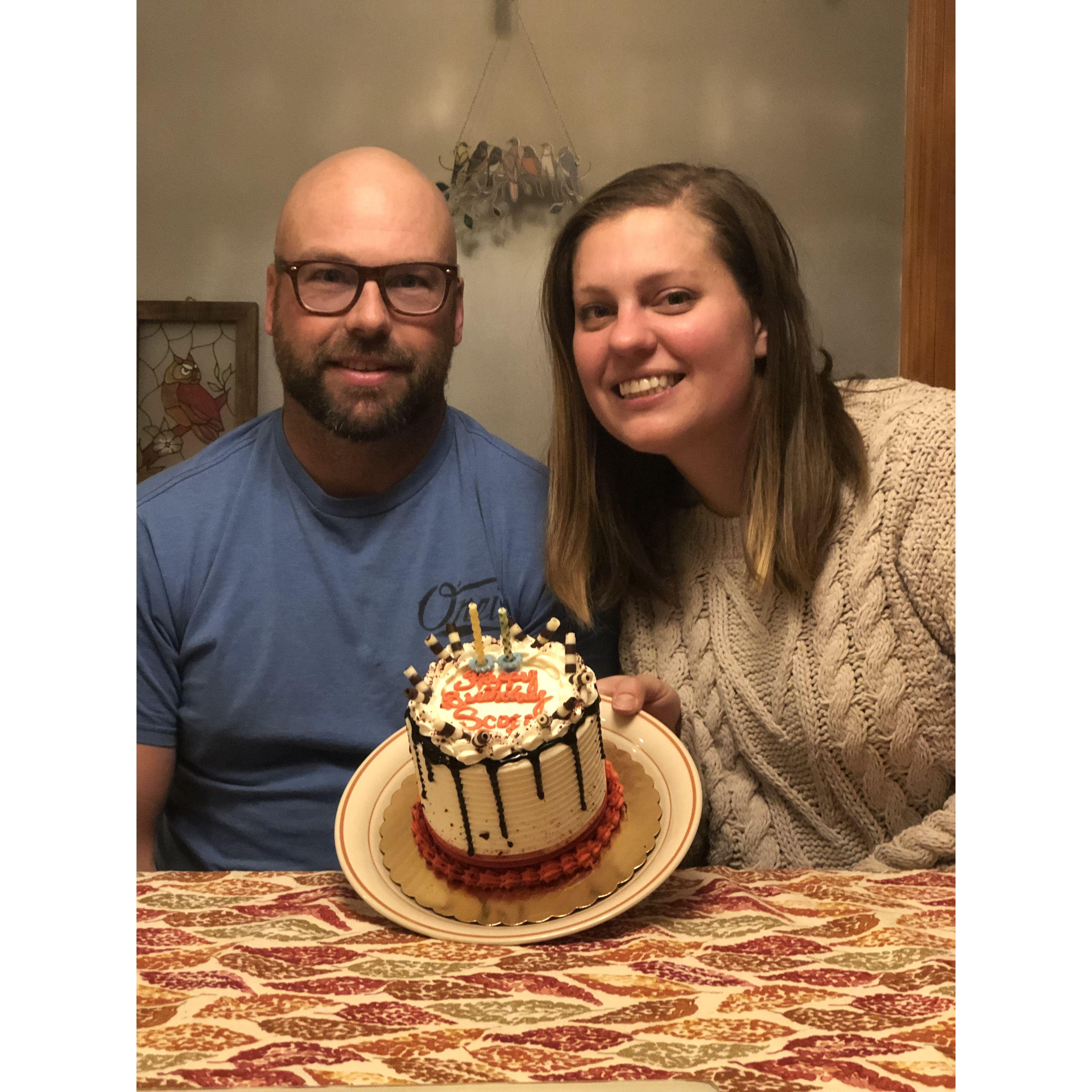 Scott hates celebrating his birthday... SURPRISE!