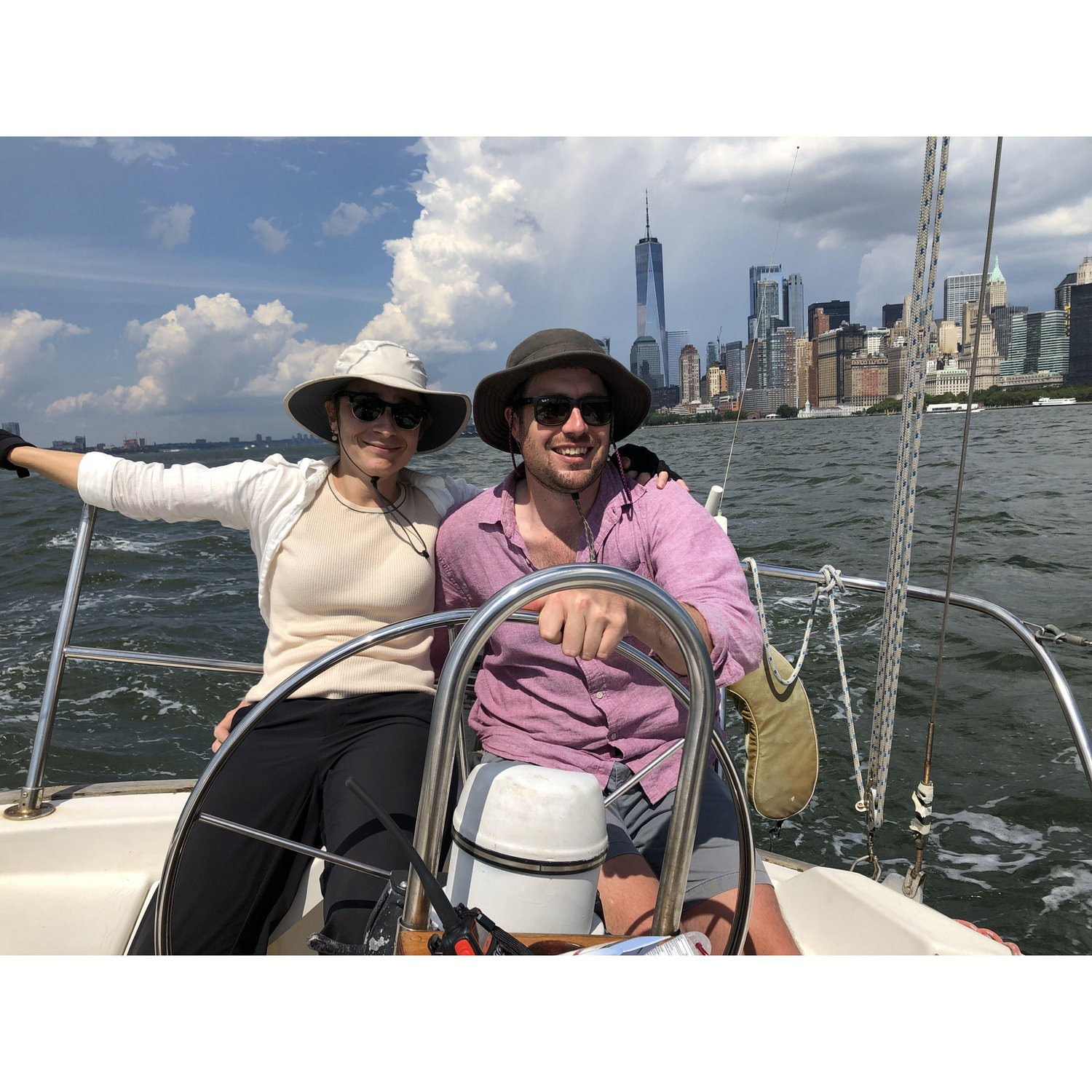 Sailing in the NY harbor (Aug 2020)