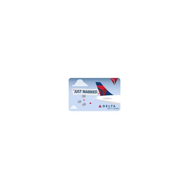 Delta Airlines Wedding $50 Gift Card