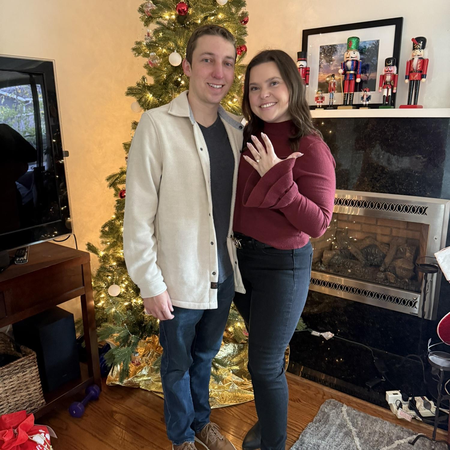 We're engaged! Christmas morning 2024!