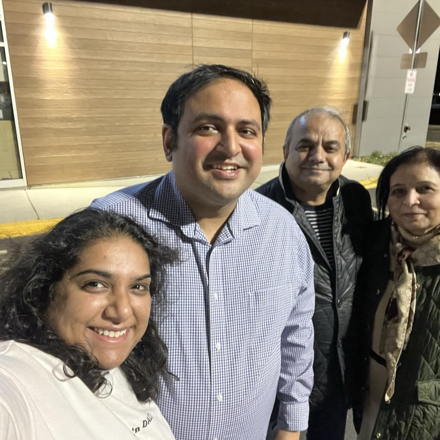 Meeting the parents for the first time!