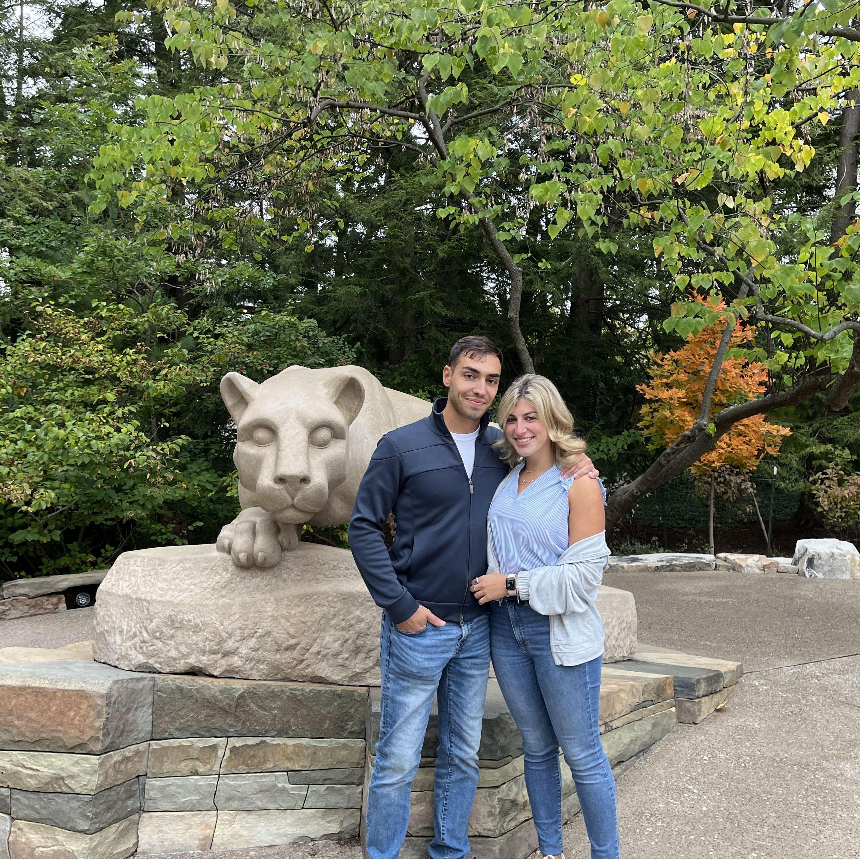 Sal's first trip to the home land. Penn State Forever!!!!