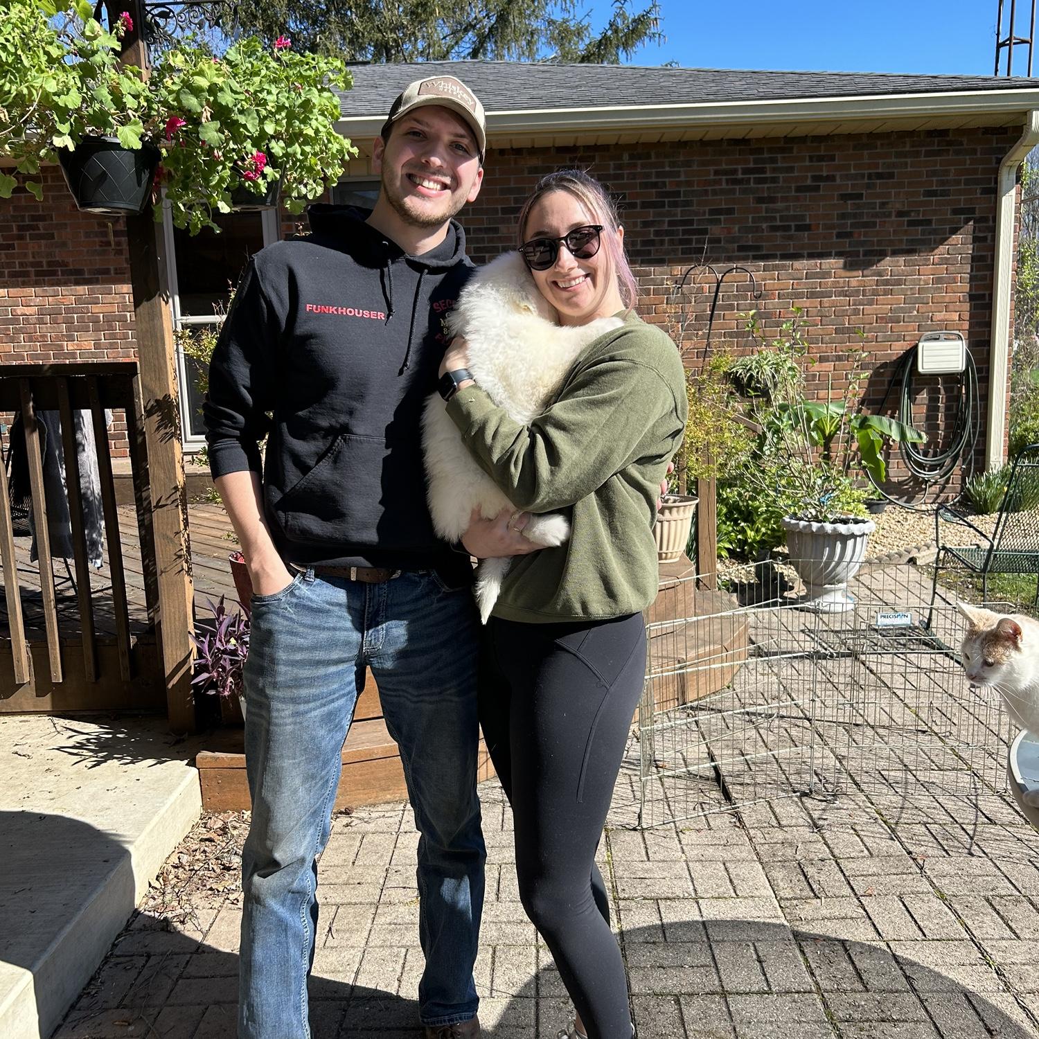 4/6/2024 Picking up our little guy…
