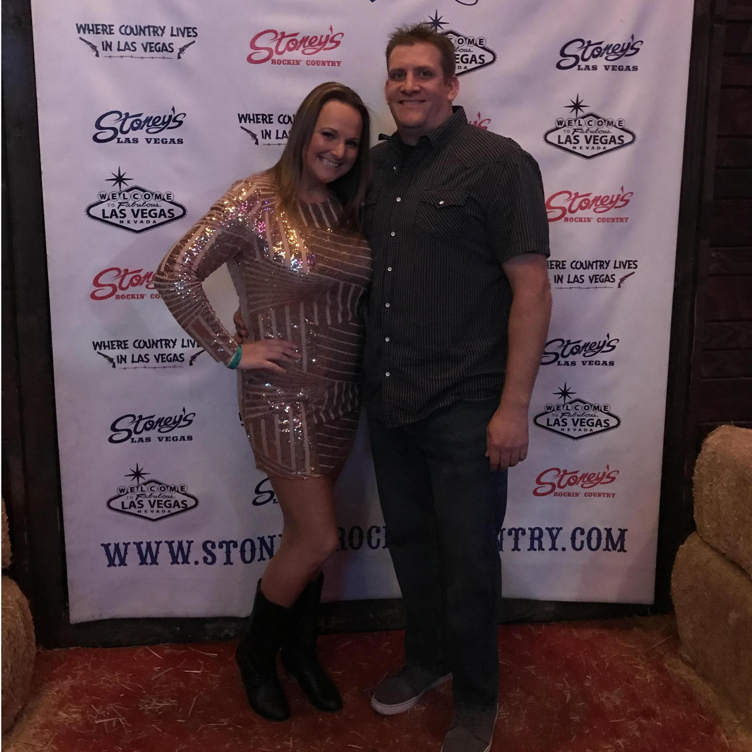 Our first New Year’s Eve together at Stoney’s