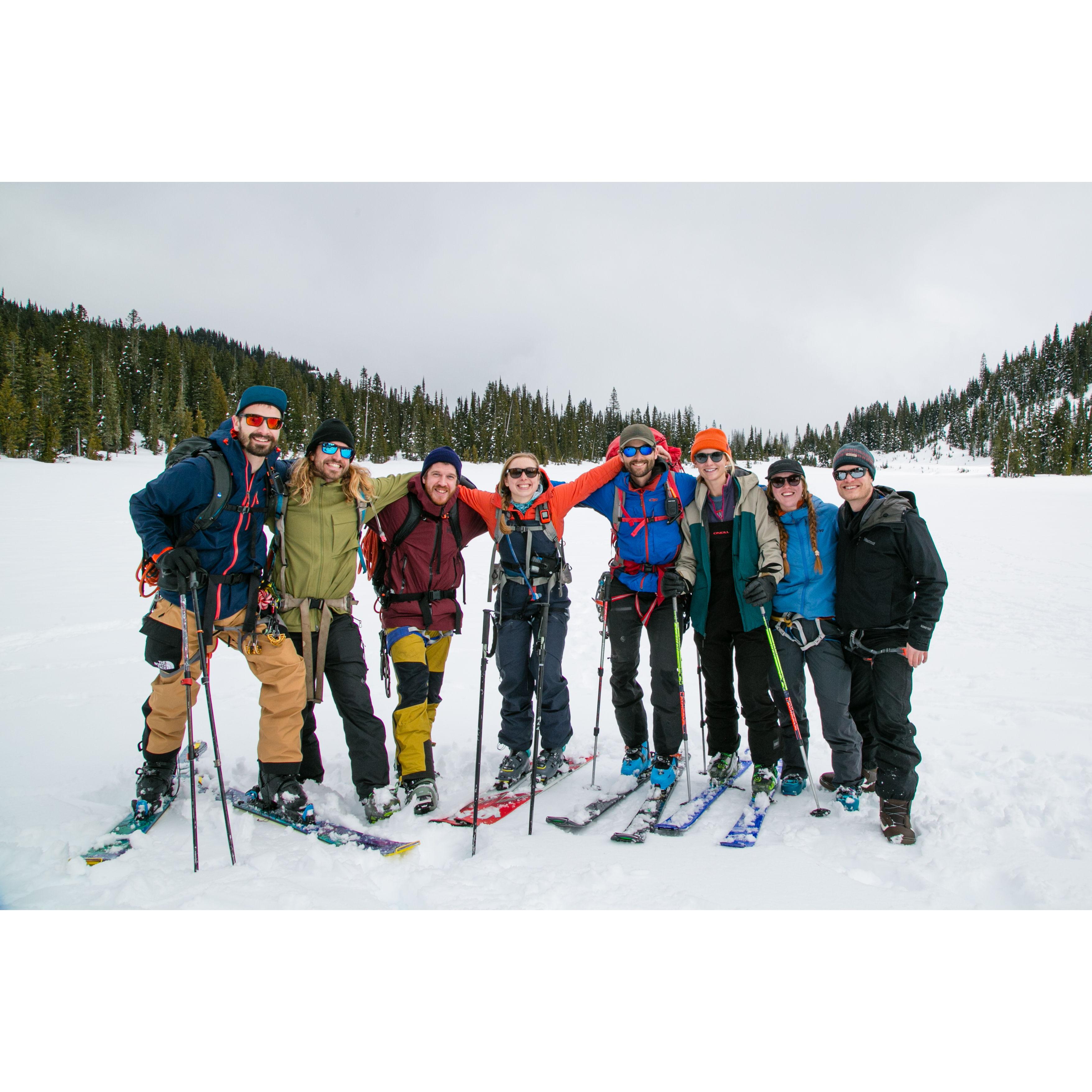 Pre-ski photo!