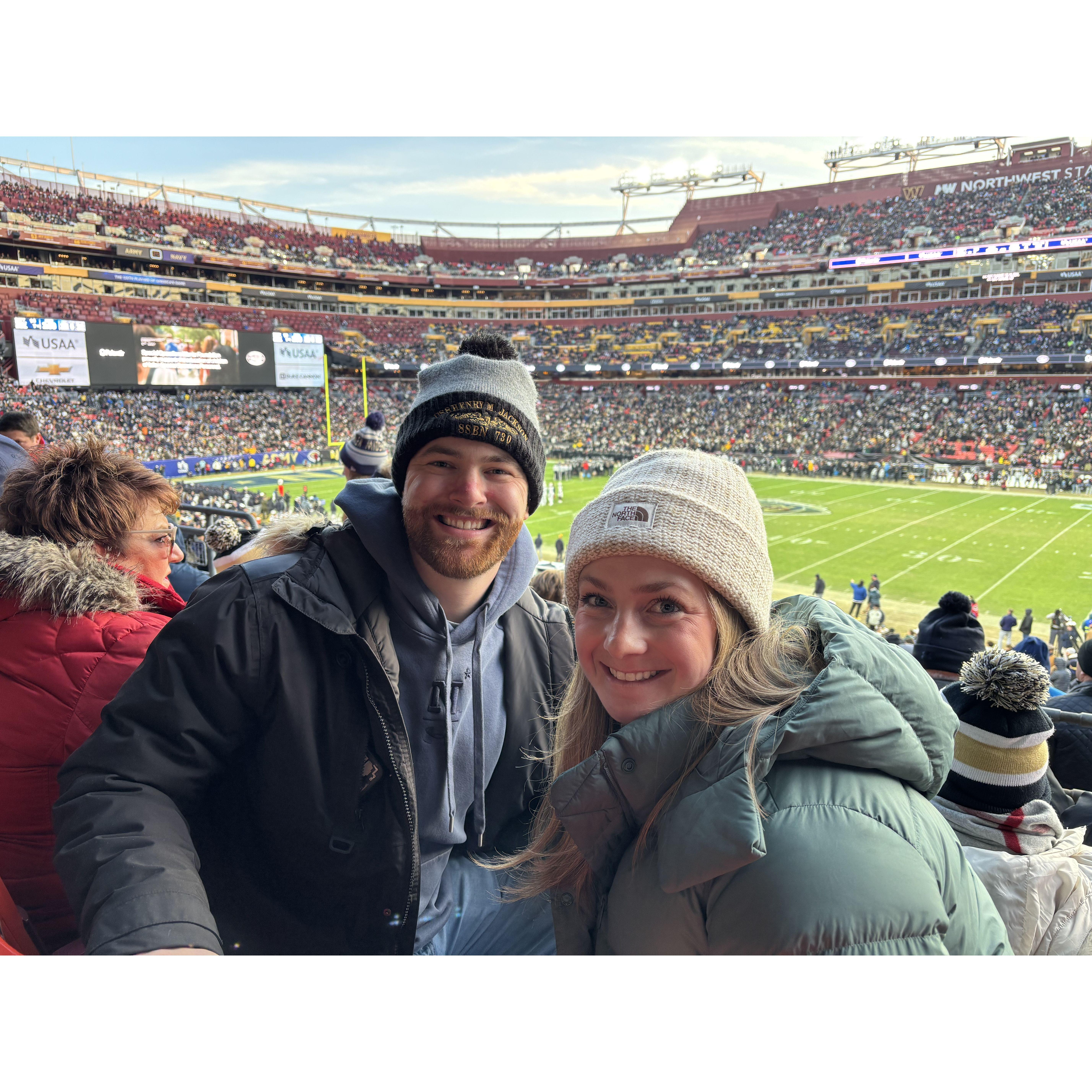 Army-Navy Football Game 2024 in DC (December 2024)