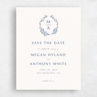 Beige Wedding Save the Date - Pasqual Portrait