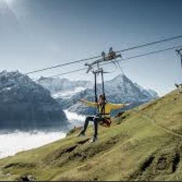 Zip Lining in Switzerland