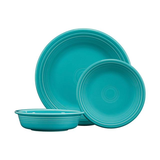 Fiesta 3-Piece Classic Place Setting in Turquoise