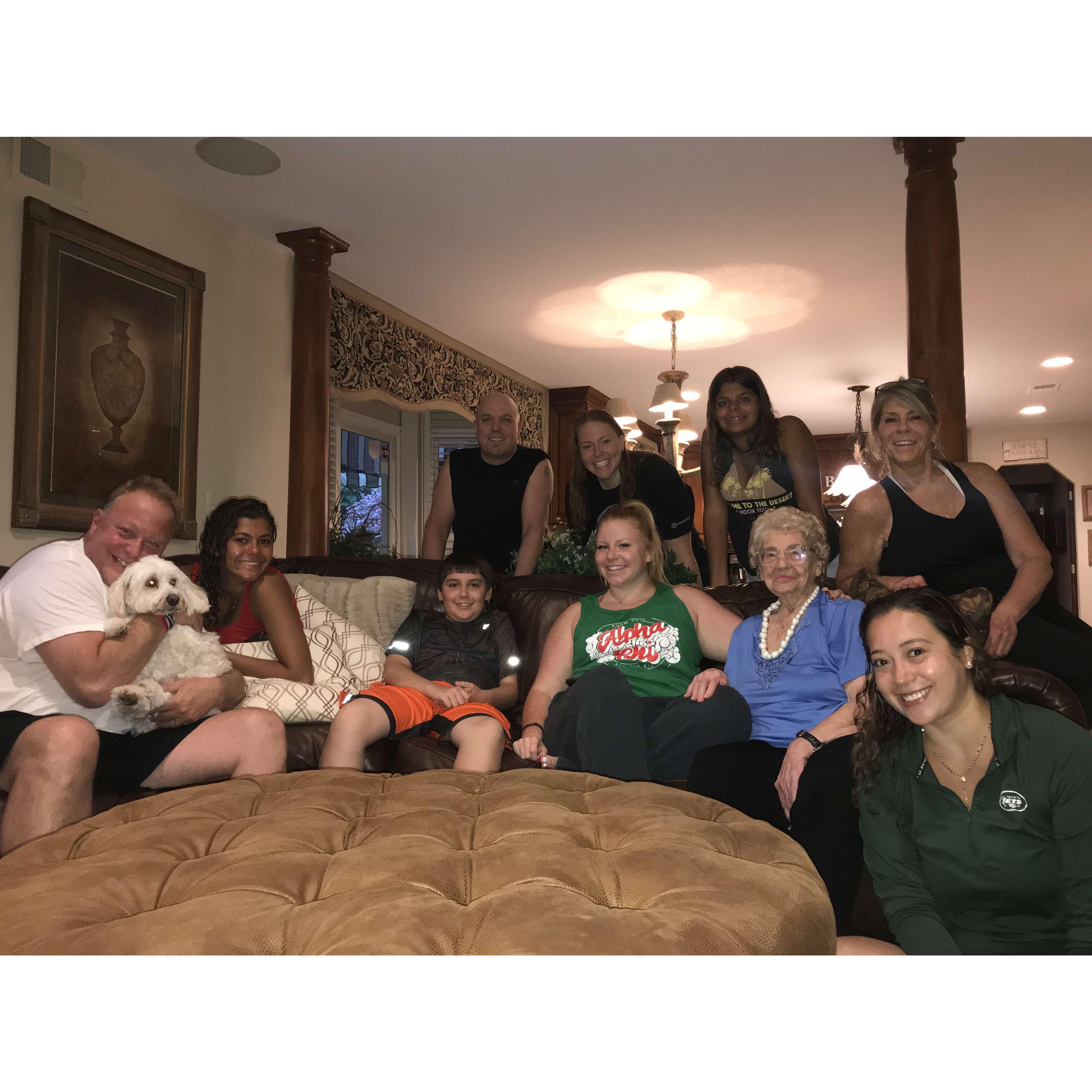 July 2019: Family Reunion
Ralph, Sonny, Alyssa, Vance, Sebastian, Alexa, Taylor, Ashley, Viola, Joanne & Shirley
