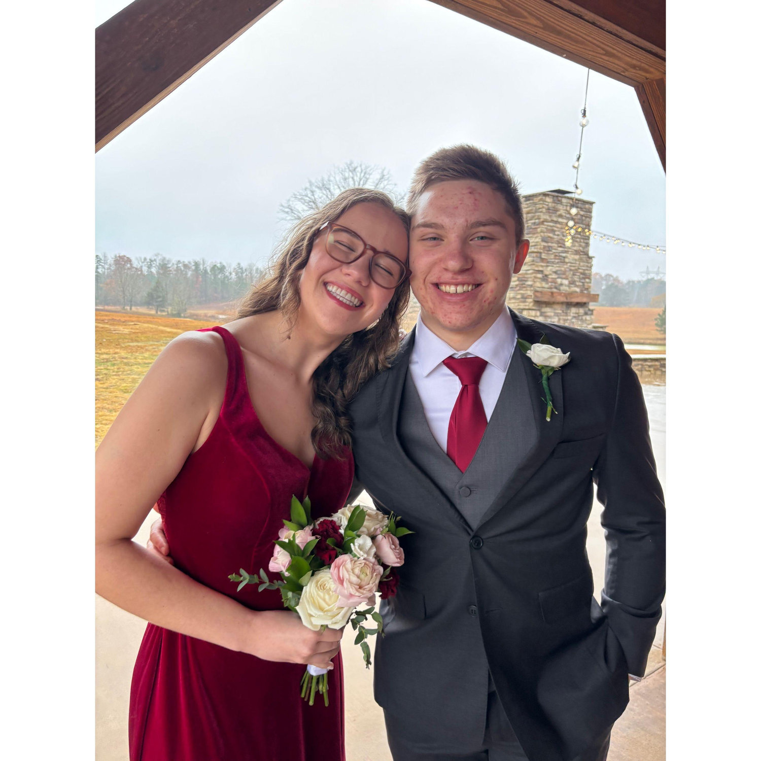 We had the honor of being in our friends Jon and Susie's wedding last year!