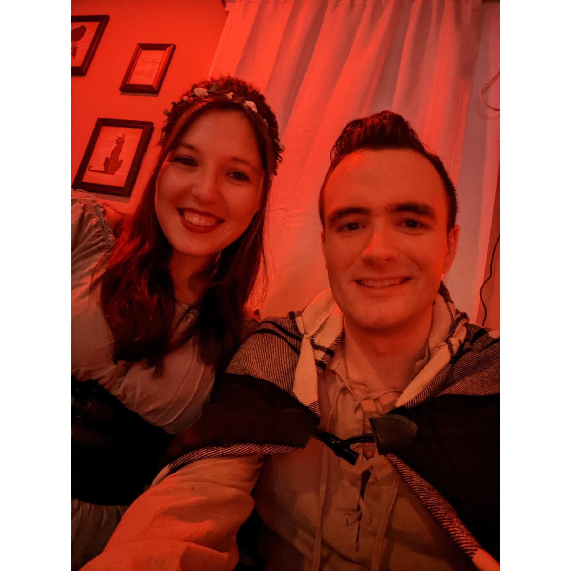 Friends' Renaissance-themed party