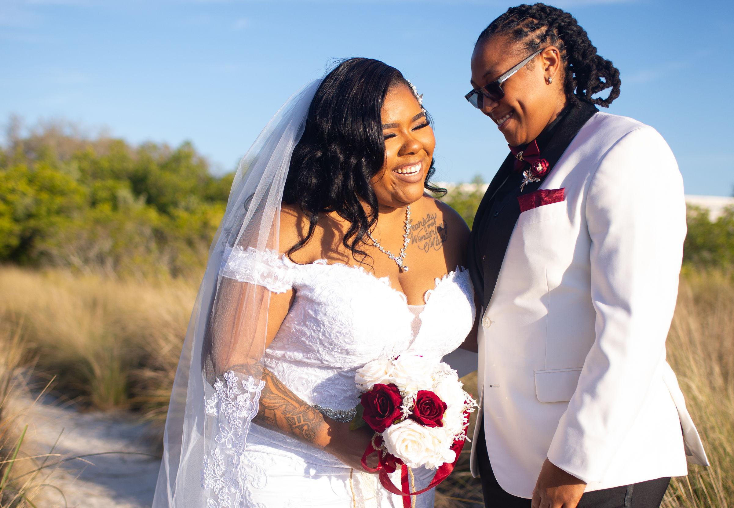 The Wedding Website of Precious Burke and Jasmine Burke