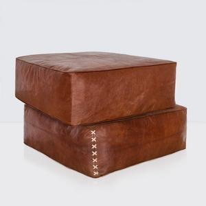 Riad Leather Floor Pillow