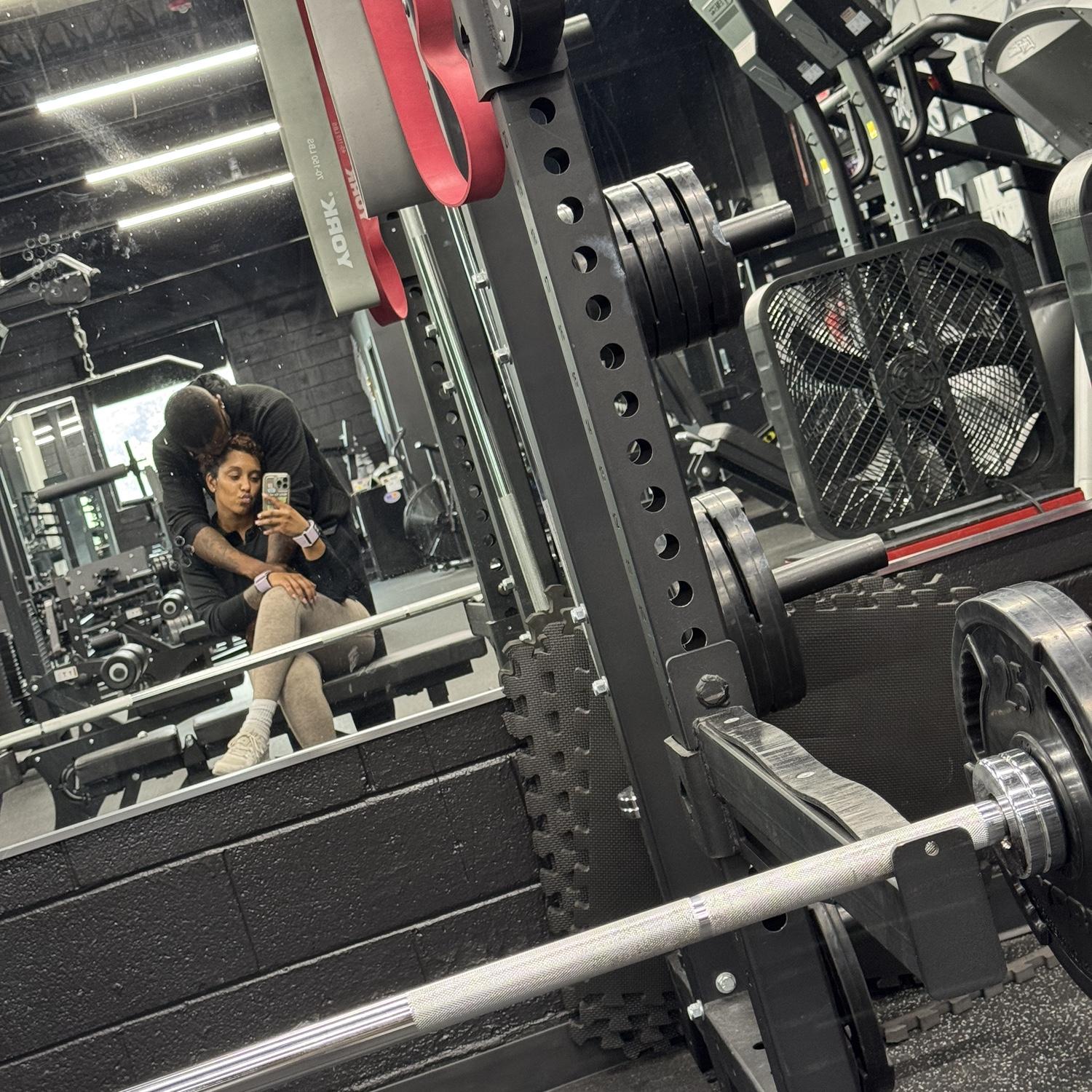 We love workout together