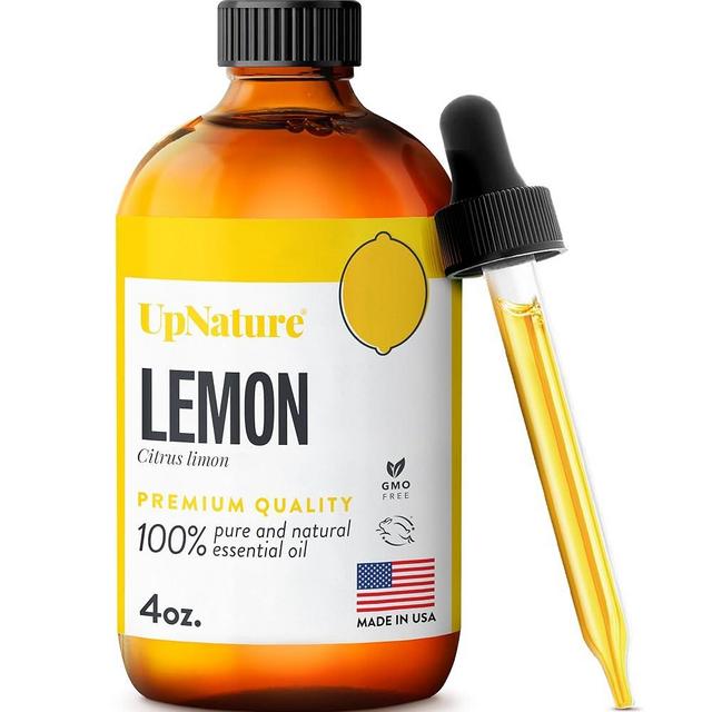 UpNature Lemon Essential Oil - Huge 4oz - 100% Pure Lemon Oil for Diffuser
