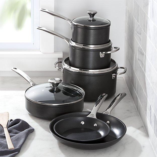 Le Creuset ® 10-Piece Toughened Nonstick Cookware Set