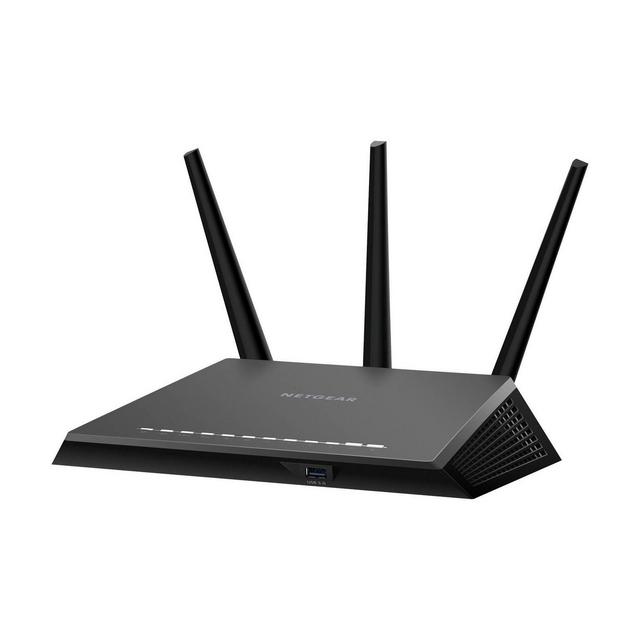 Netgear Nighthawk AC2300 Smart WiFi Router - Black (R7000P-100NAS)