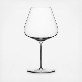 Burgundy Red Wine Glass