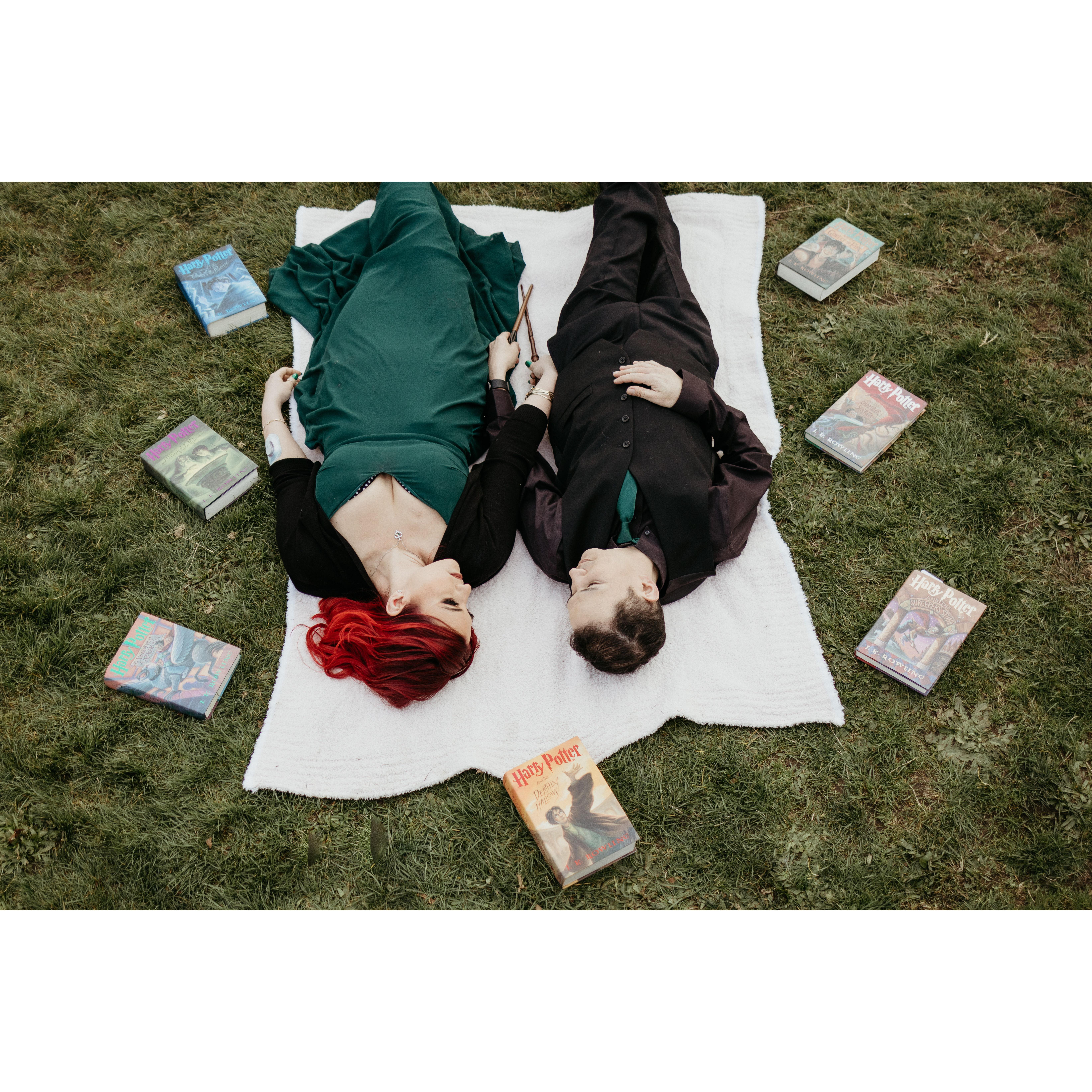 The couple that reads together, stays together!