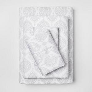 Performance Solid Sheet Set (King) Snowflake 400 Thread Count - Threshold™