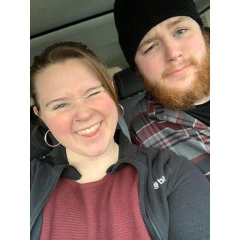 February 2020 - Our last Valentine's Day before we're married, and we still love making silly faces.