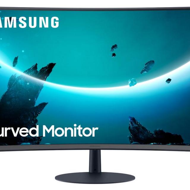 SAMSUNG 32" Class Curved C32T550FDN 1000R (1,920 x 1,080) Monitor - LC32T550FDNXZA