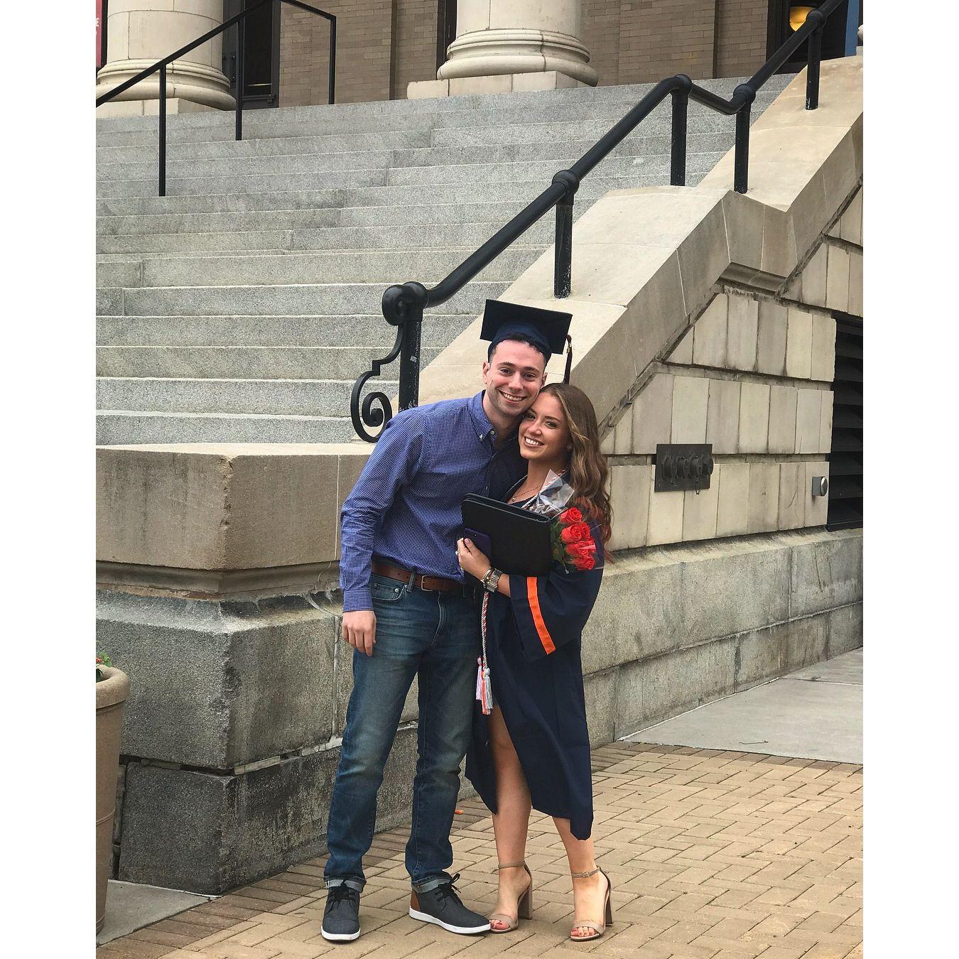 Rachel's Syracuse graduation - 2018