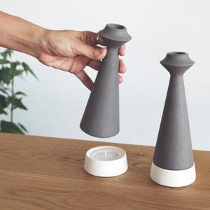 Candlestick holder, Candle Holder, Tealight holder, taper candle holder, modern ceramics, modern minimalist, Shabbat candlesticks, ceramics