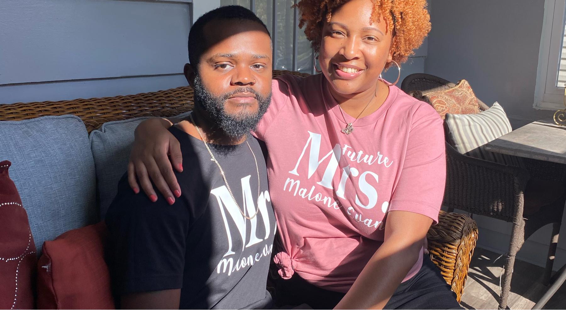 Aja Greene and Jovon MaloneEvans' Wedding Website