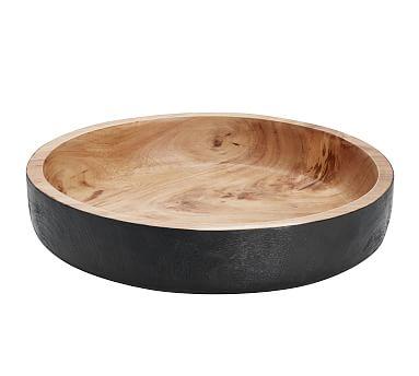 Burned Wooden Tray, Large