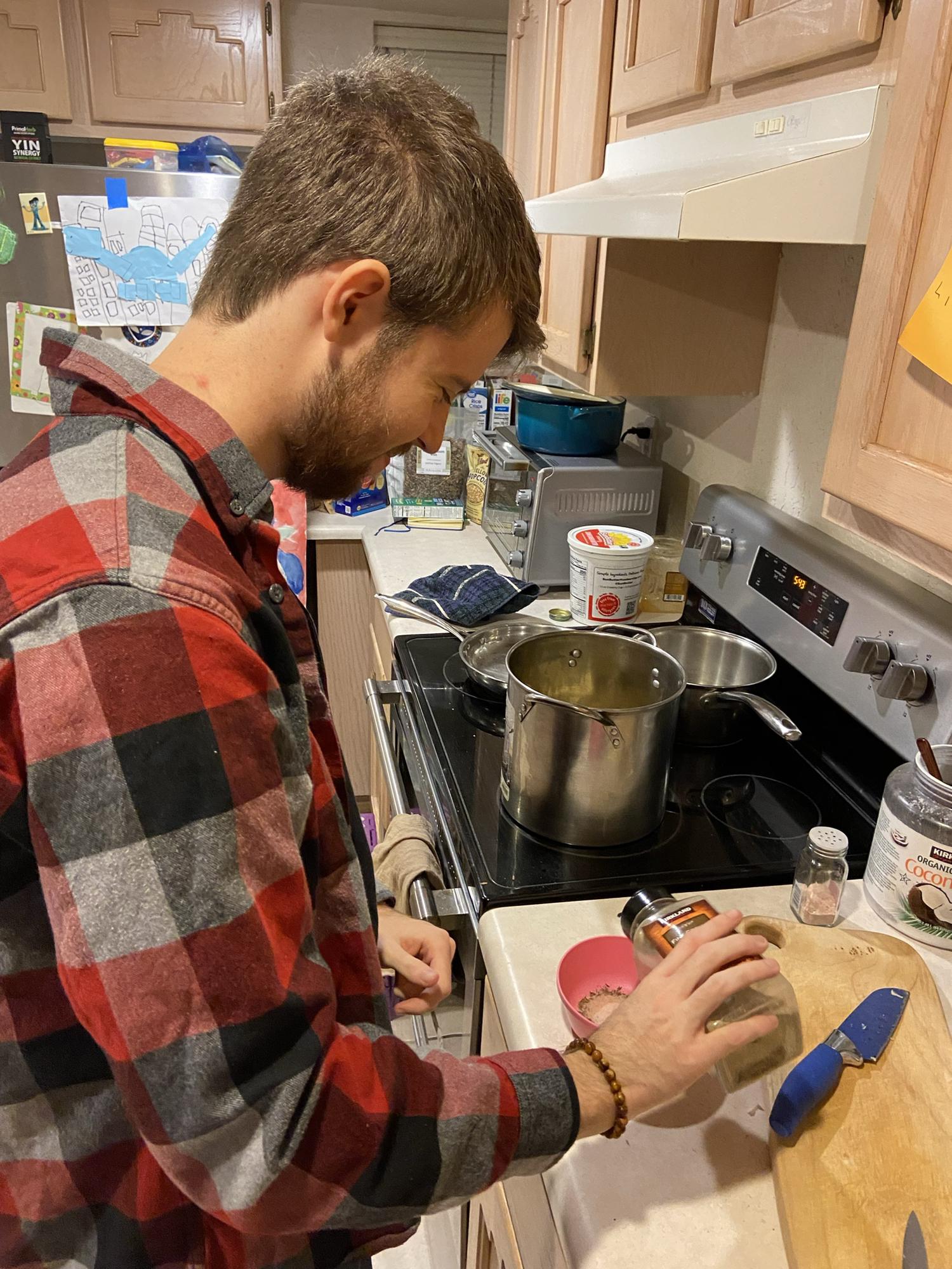 One of the first delicious meals Lucas made to win Emily's heart. (It worked)